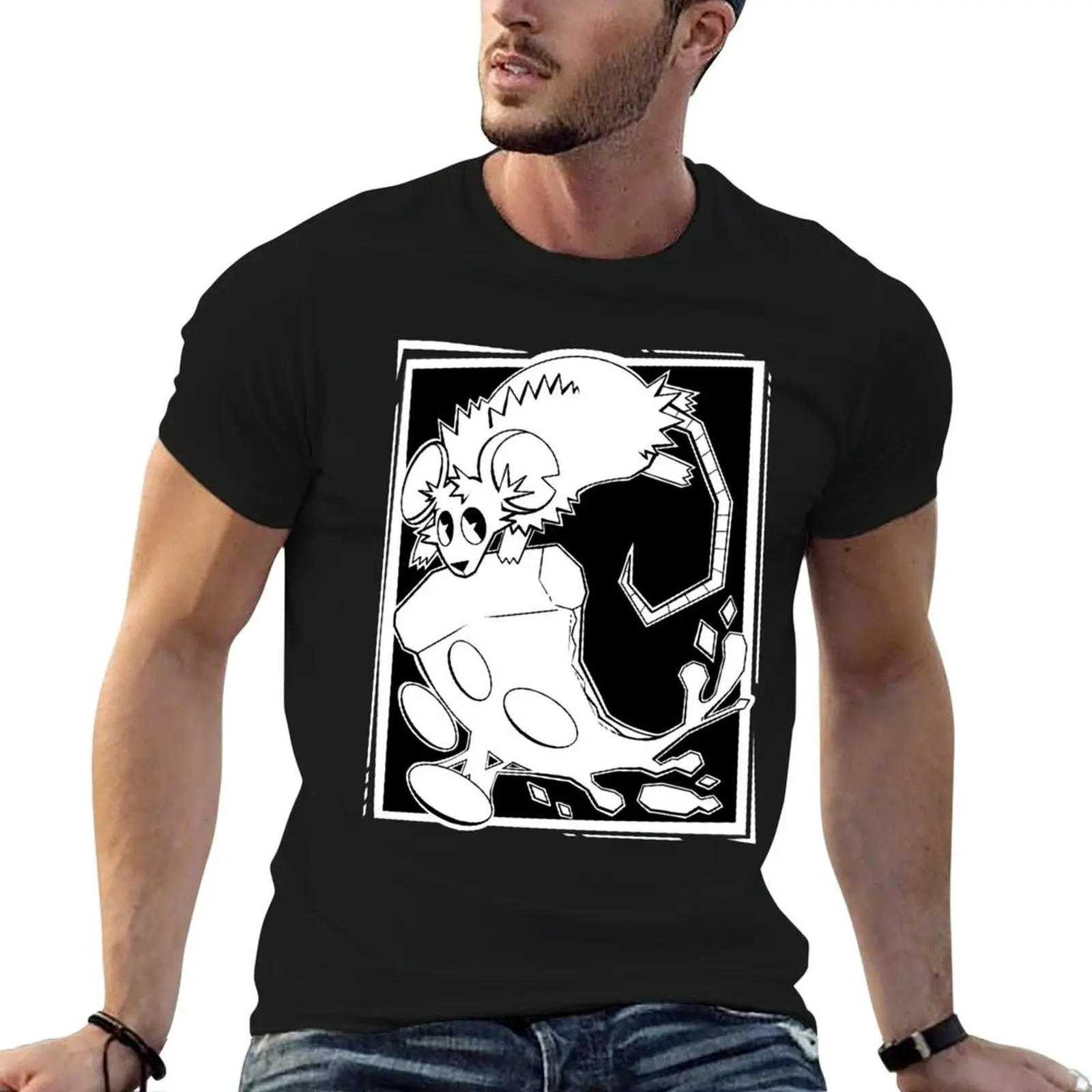 Pizza rat T-Shirt anime tshirt man t shirts for men casual T-Shirt