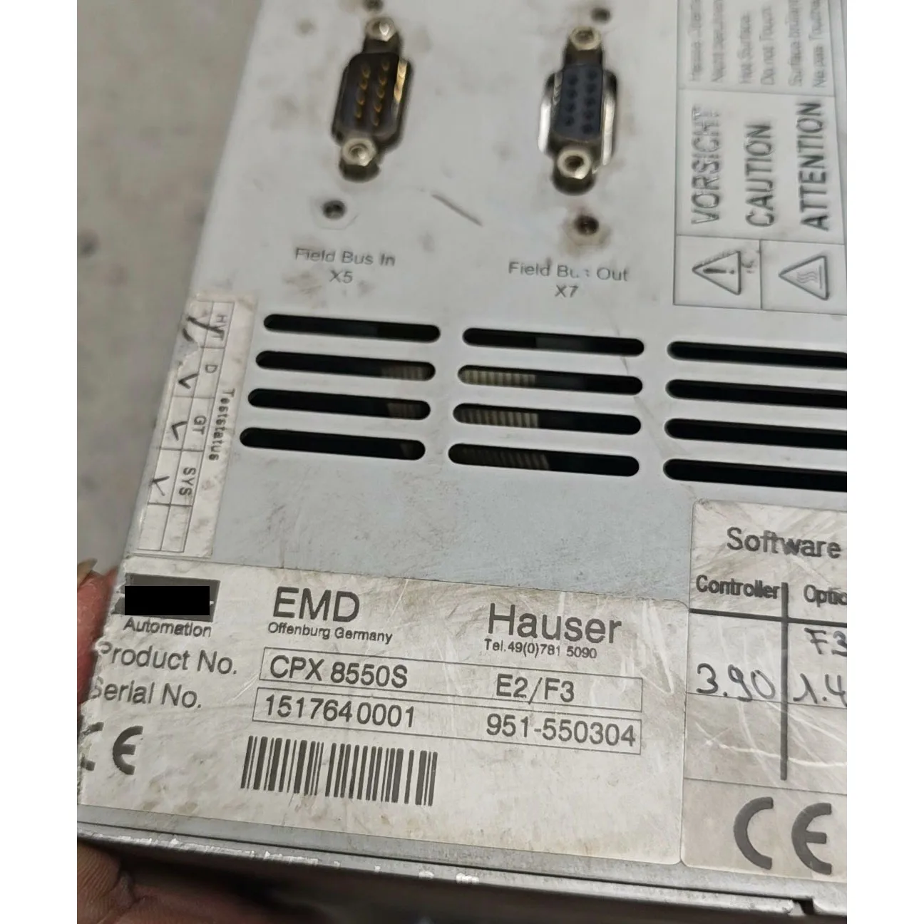 Servo Drive CPX 8550S Com garantia