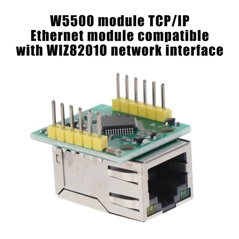 Portable USR-ES1 W5500 Chip SPI to LAN Ethernet Converter High Speed Smart Module for Network Debugging Work