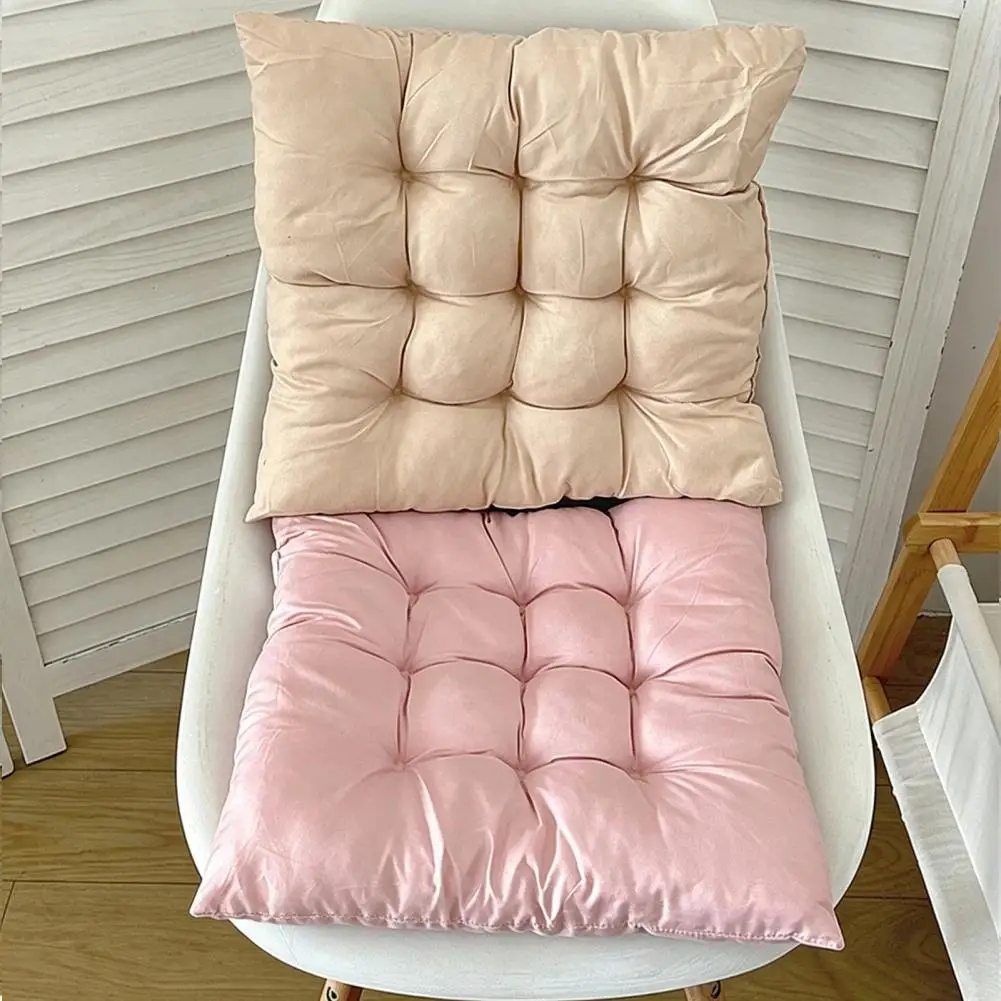 Chair Cushion Rocking Integrated Round Seat Cushion And Lumbar Pad For Outdoor Indoor Patio Solid Color Nonslip Office Chair Pad