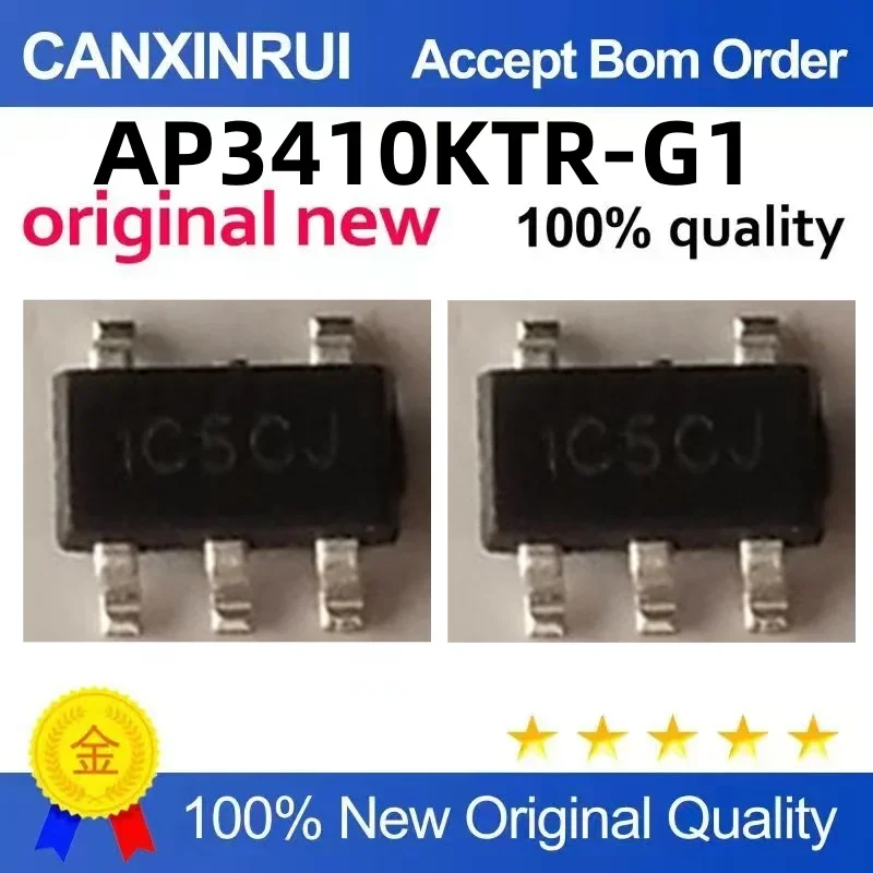 

(5-100 pieces) AP3410KTR-G1 silk screen: IC5CJ SOT23-5 brand new in stock