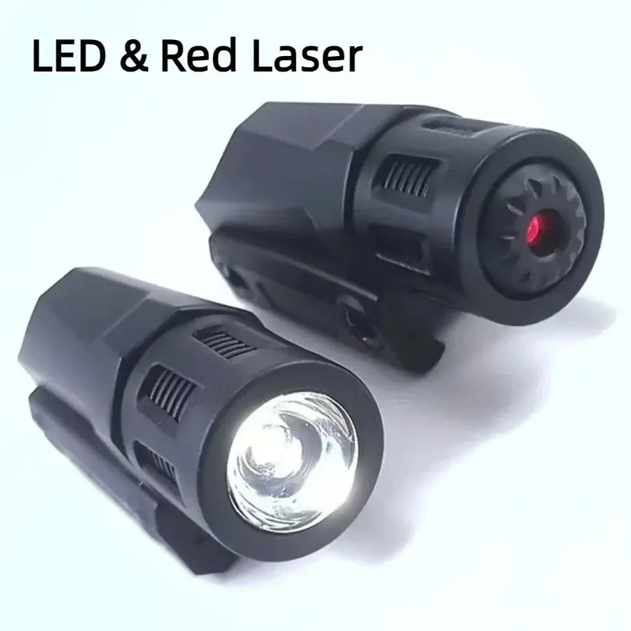 

Outdoor Tactical Led Green Red Laser Airsoft Hunting Gear W/20mm Rail Hanging down Mount penholder Hunting Weapon Flashlight