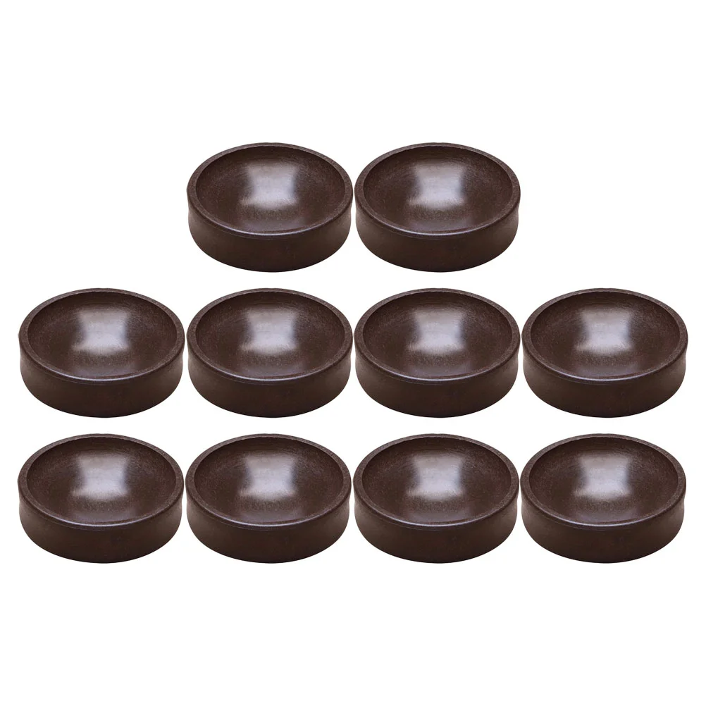 10 Pcs Furniture Mat Chairs Grand Piano Pads Floor Cushions Caster Cups Anti-skid Foot Protective Non-slip