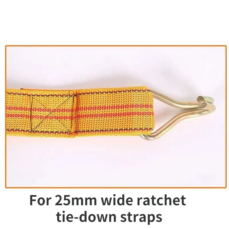 Heavy Duty  1inch   1.5inch ’Ratchet Tie Down Strap Dual J Hook Lashing Accessories