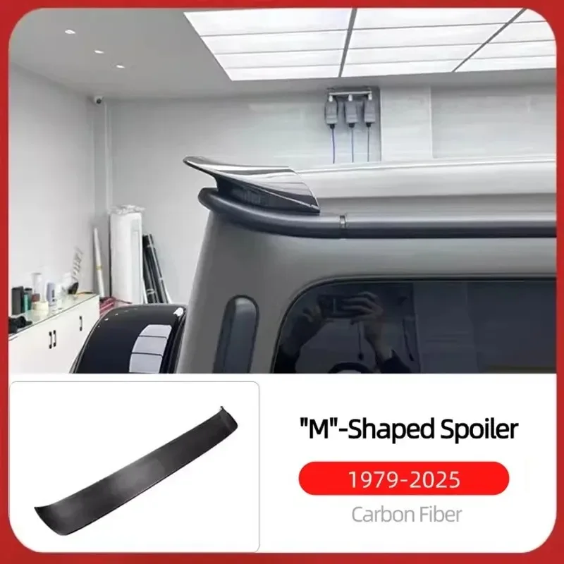 For G-Class G500, G63, G350, G400, G550, G450, Modified with Carbon Fiber Tail Fin, M-Style Spoiler, Fixed Wing