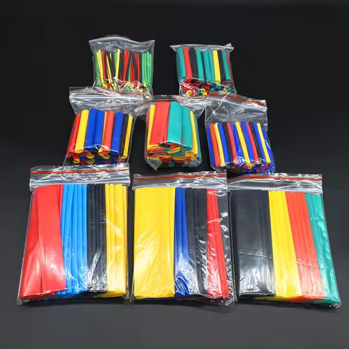 127-750pcs Heat-shrink Tubing Thermoresistant Tube Heat Shrink Wrapping Kit Electrical Connection Wire Cable Insulation Sleeving - Image 9