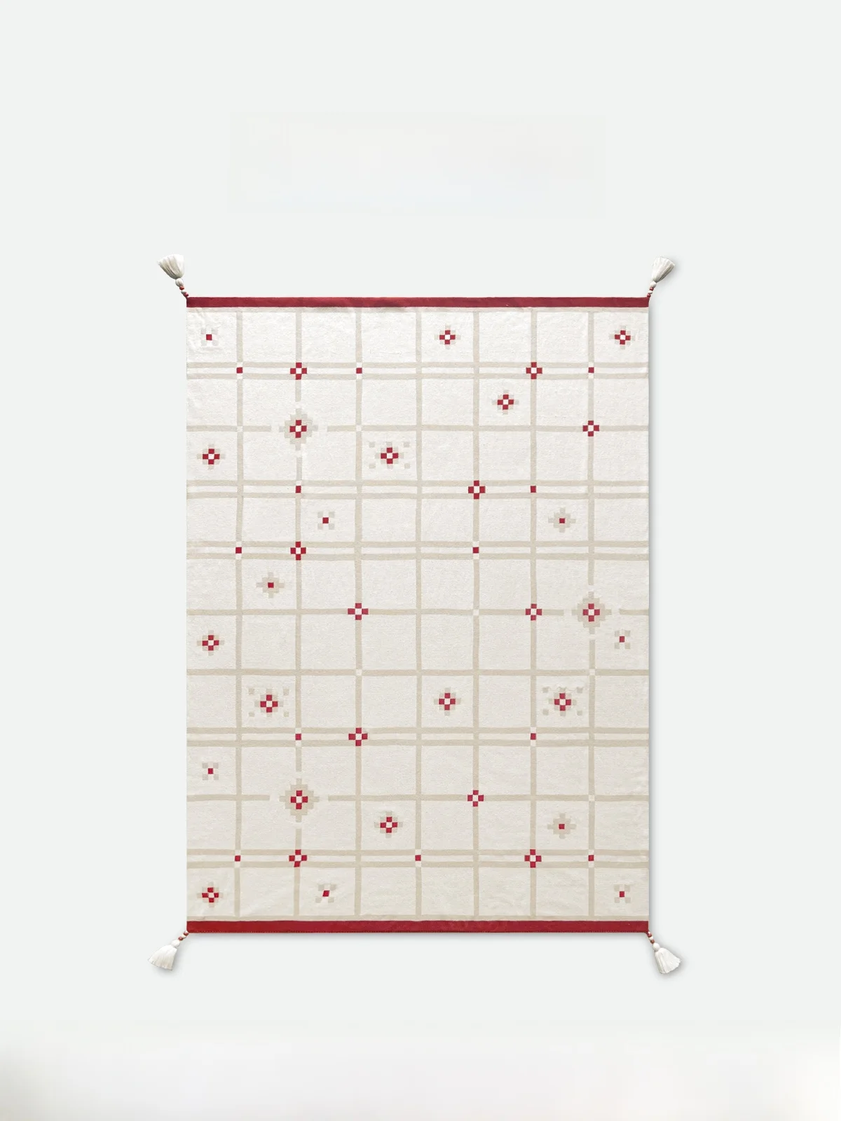 

Namo Little Red Flower Series Blanket Warm Living Room Office Sofa Bedside Blanket Spring Summer Autumn Winter Universal