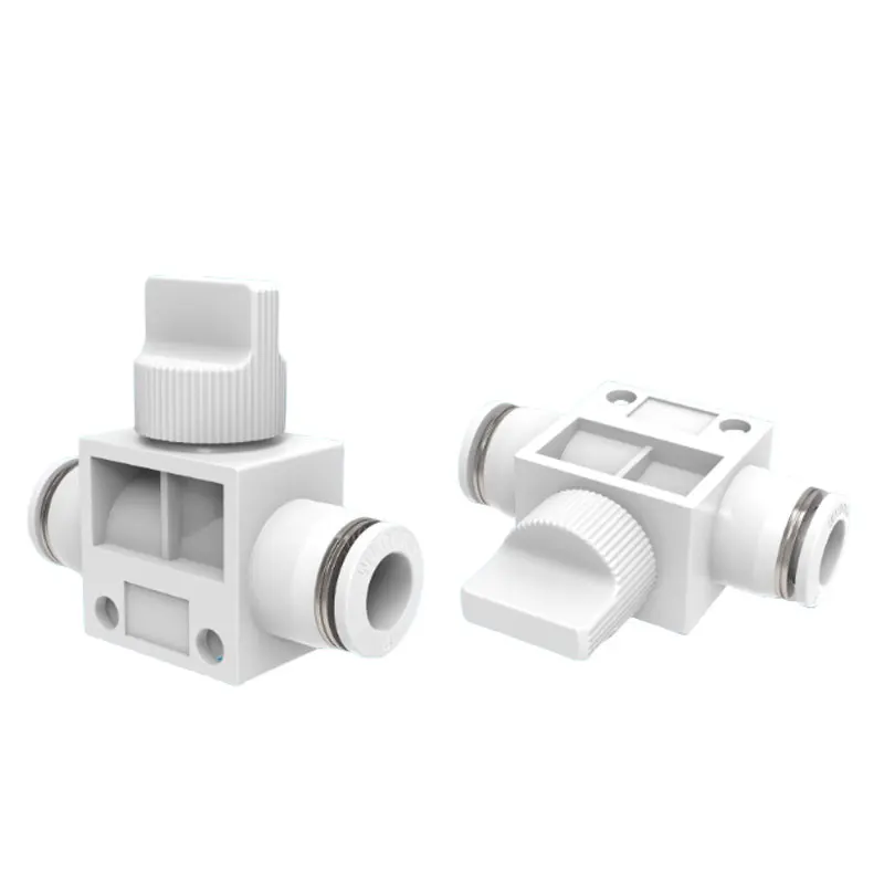 1/10/20 個 HVFF 4/6/8/10/12/14/16 ミリメートル空気圧ハンドリリースバルブプッシュインエアチューブクイックエキゾースト手動制御コネクタ