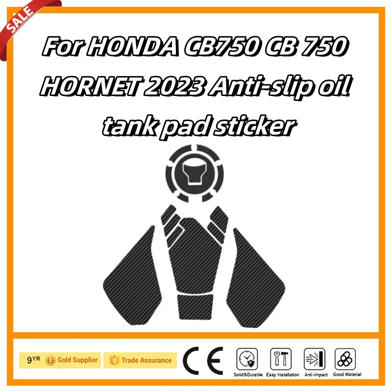 

NEW Side Fuel Knee Pad Grip Pad Tank Grips Fuel Protection Stickers For HONDA CB750 CB 750 HORNET 2023