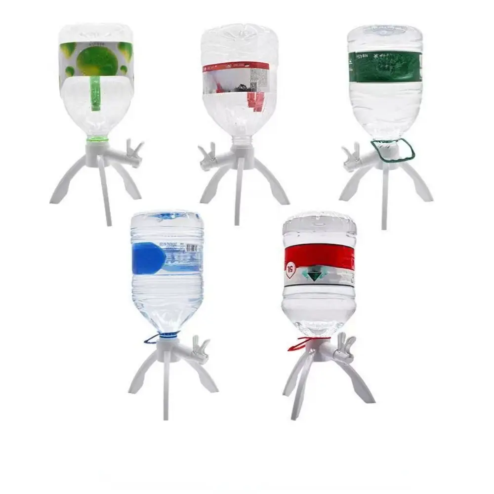 1 Set Water Dispenser Kraan Nuttig Flessenwater Outlet Beugel Thuis Arbeidsbesparende Waterfles Kraan 4L-6.5L