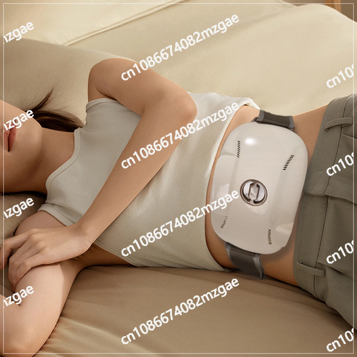 

Женский менструальный подогрев, беспроводной прижигающий массажер для живота, сжигание жира, массажер для талии, живота