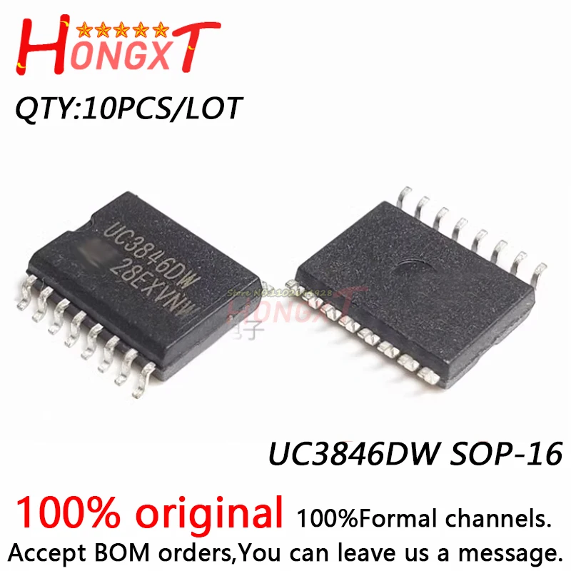 10PCS 100% NEW UC3846DW SOP-16.Chipset