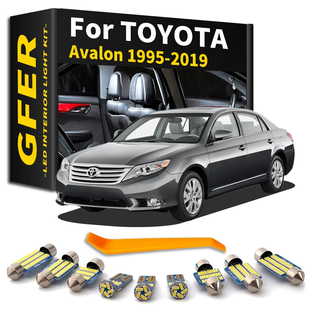Interior LED Light Kit Canbus For Toyota Avalon 1 2 3 4 5 1995- 2007 2008 2009 2010 2011 2012 2013 2014 2015 2016 2017 2018 2019