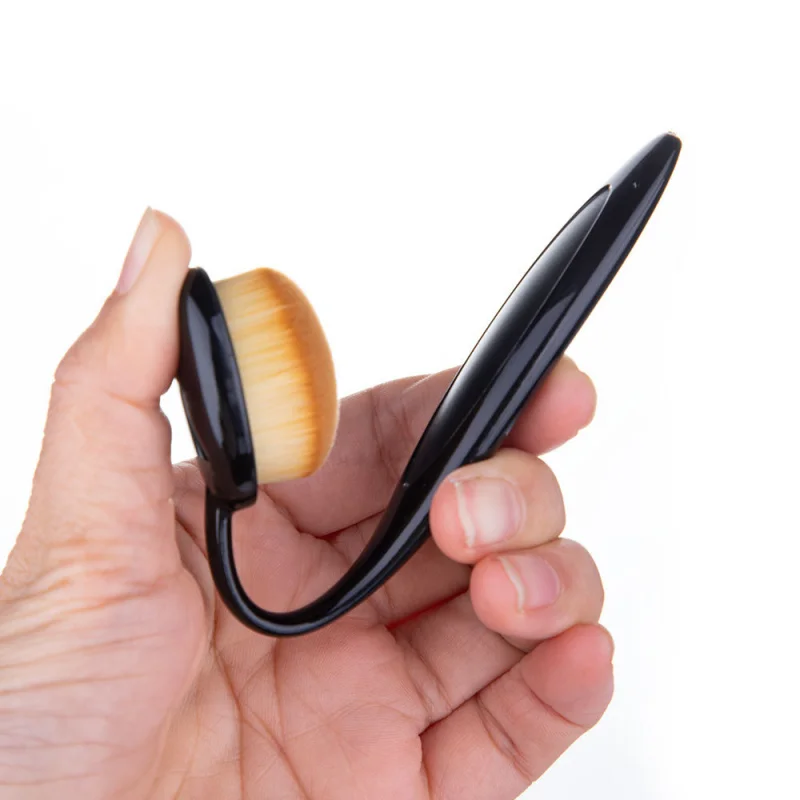Único pincel de maquiagem4brush de fundação tipo escova de dentes escova de fundação ferramentas de maquiagembbbrush creme fornecimento direto da fábrica