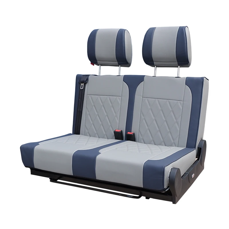 

Autoliuma Custom Caravan Folding Campervan Double People Seat for RV Rock And Roll Bed Car Seats RV Camper Van Interior