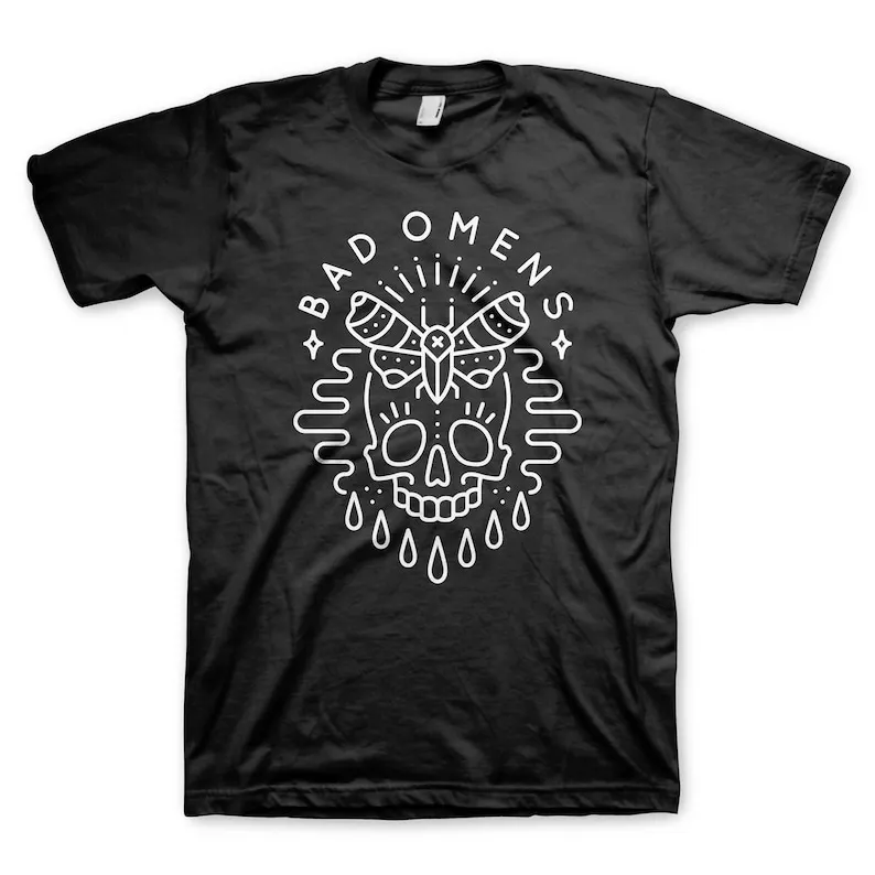 

Bad Omens Skull Moth T-Shirt