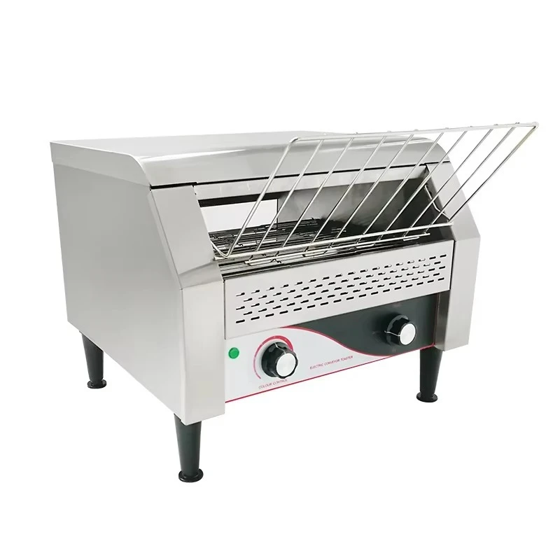 Table Top Bread Toaster 220V Commercial Electric Bread Conveyor Toaster for Home