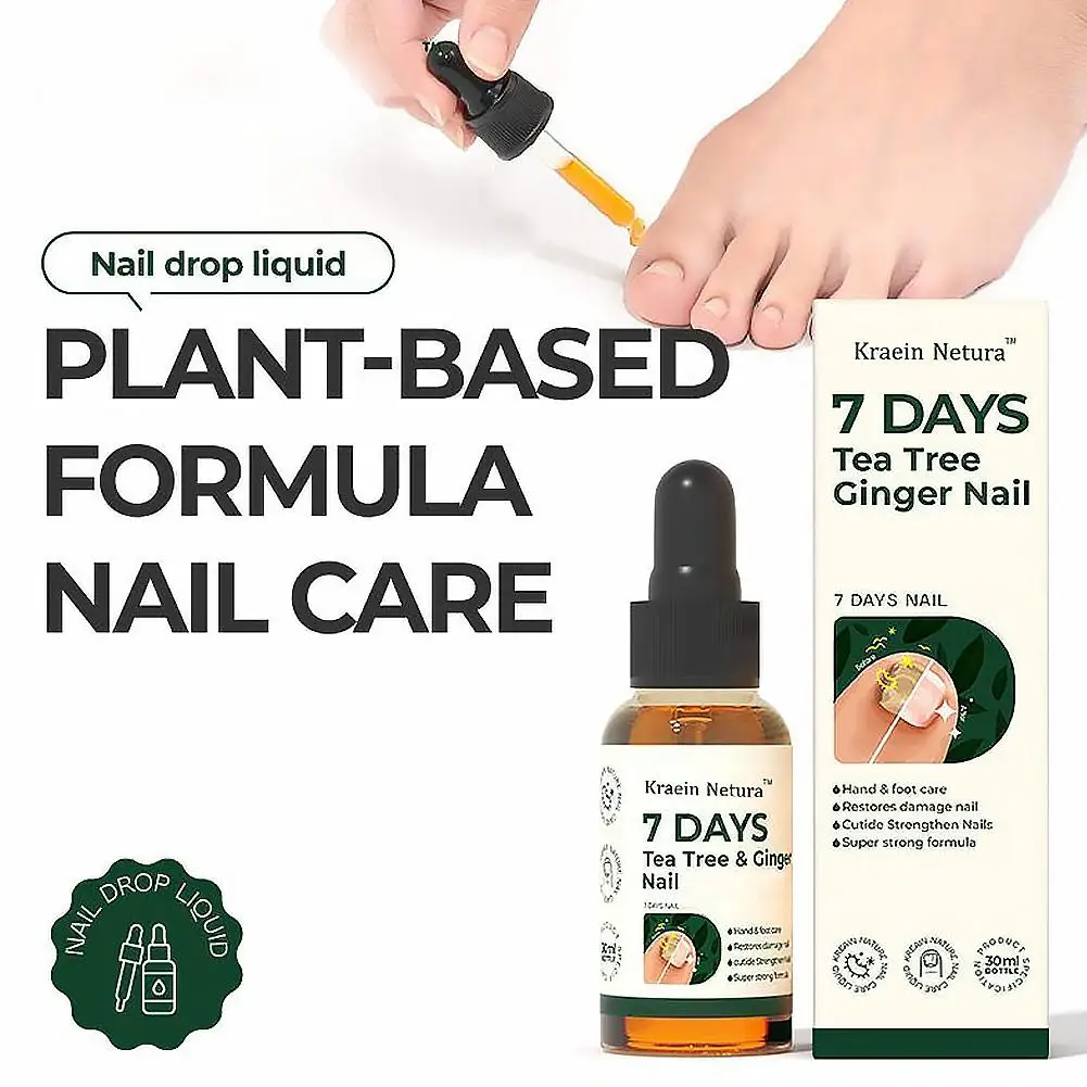 Nail Care Solution Nourishing Shine Nail Treatment Liquid Gentle Formula Daily Nail Maintenance Portable 30ml Home Manicure Care