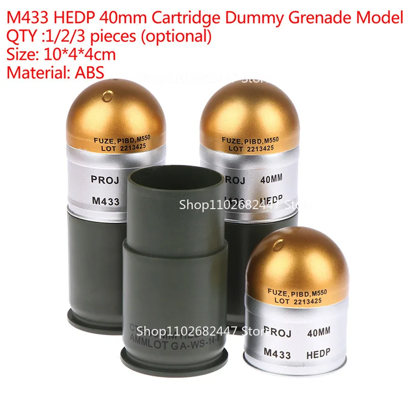 1Pc M433 Storage Box To Dress Up Film and Television Props Military Fans COS Model Collection Storage Box