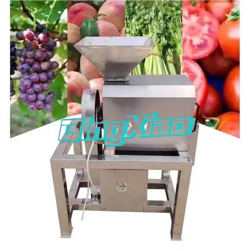 Industrial Commercial Fruit Juice Extractor Pulping Machine Mango Orange Multi Purpose High Efficiency Stainless  Steel Food Use