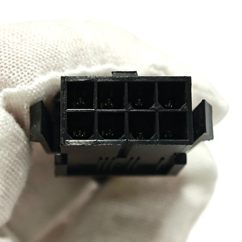 PCI‑E 8Pin to Dual 8Pin(6+2) Graphics Card Power Extension Cable Braided Sleeve For GPU Splitter Wire 20CM