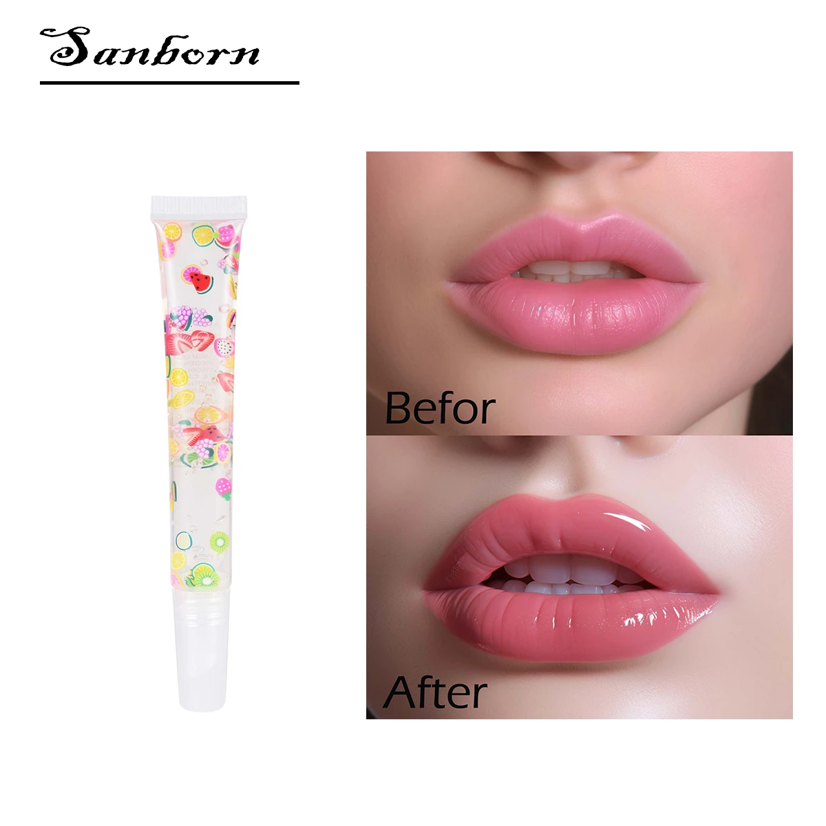 Lipgloss Vendor Vegan Pink Glossy Plumping Shimmer Lip Gloss Base Squeeze Tube Pink Lipgloss Lip Tint Lip Makeup Dropshipping