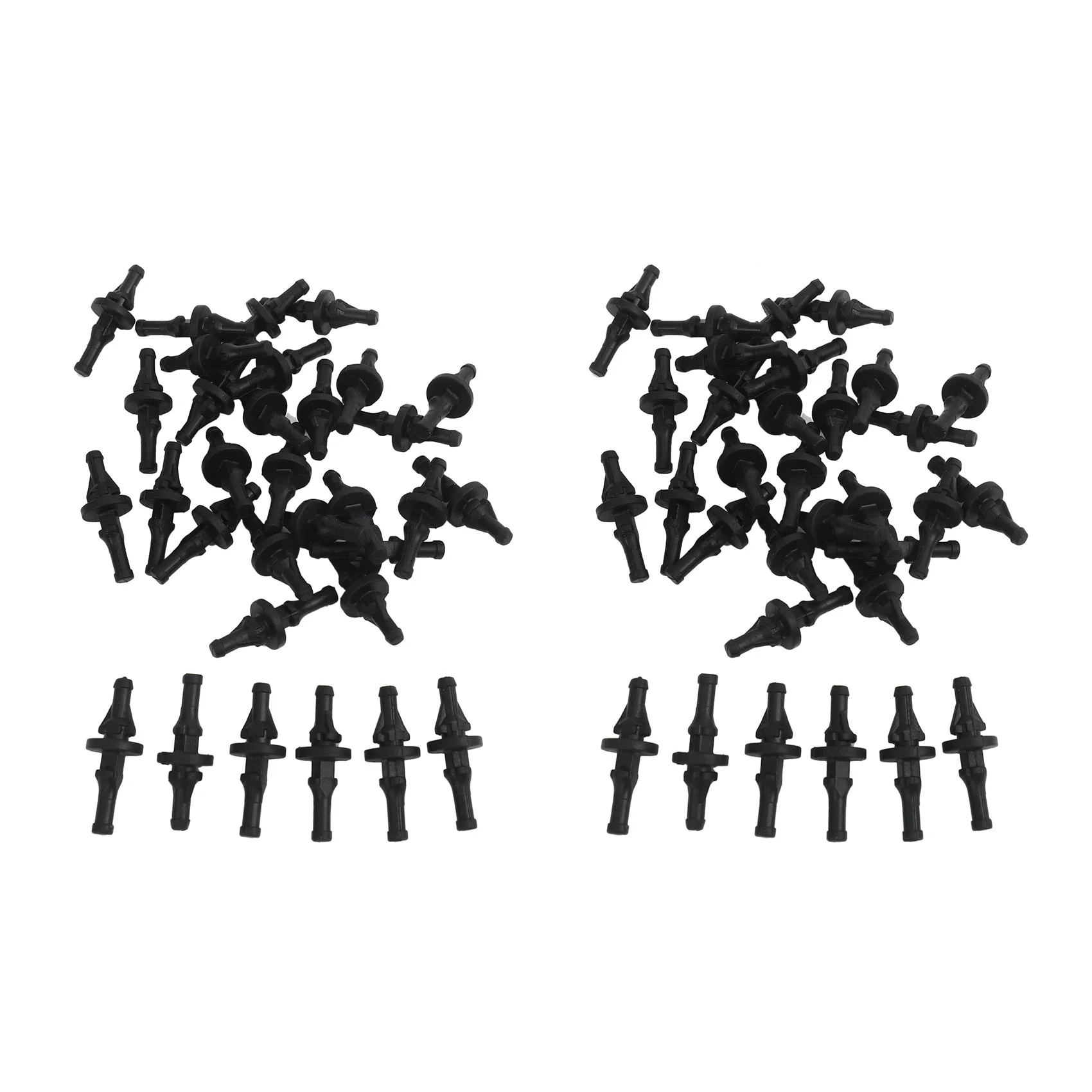 A7THK-64 PCS Rubber Anti Vibration Mount Screw Pin Rivet,For PC Case Fans Anti Vibration