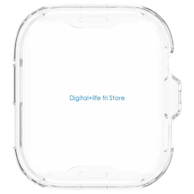 E06D Shock Absorbing TPU Full Coverage Case High Resiliences Watch Shell Housing Sleeve for Watch Fit 4 Enhancing Durability