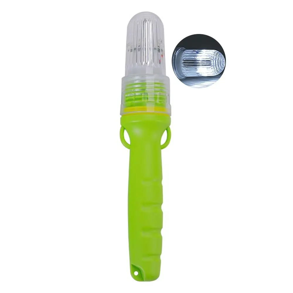Floating LED Fishing Light Waterproof LED Light-controlled Fishery Buoy Signal Light Double Flash Lamp Warning Floating Light
