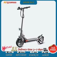 JOYOR Y6-S Adult Electric Scooter 48V 18Ah Battery 500W Motor 25km/h Speed 60km Range 10'' Tires Foldable E-Scooter