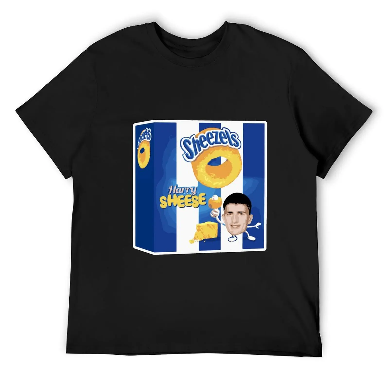هاري شيزيل تشيسيلز حزمة تي شيرت جرافيك تي شيرت خمر رجل الملابس خمر أنيمي قميص أسود تي شيرت للرجال #1
