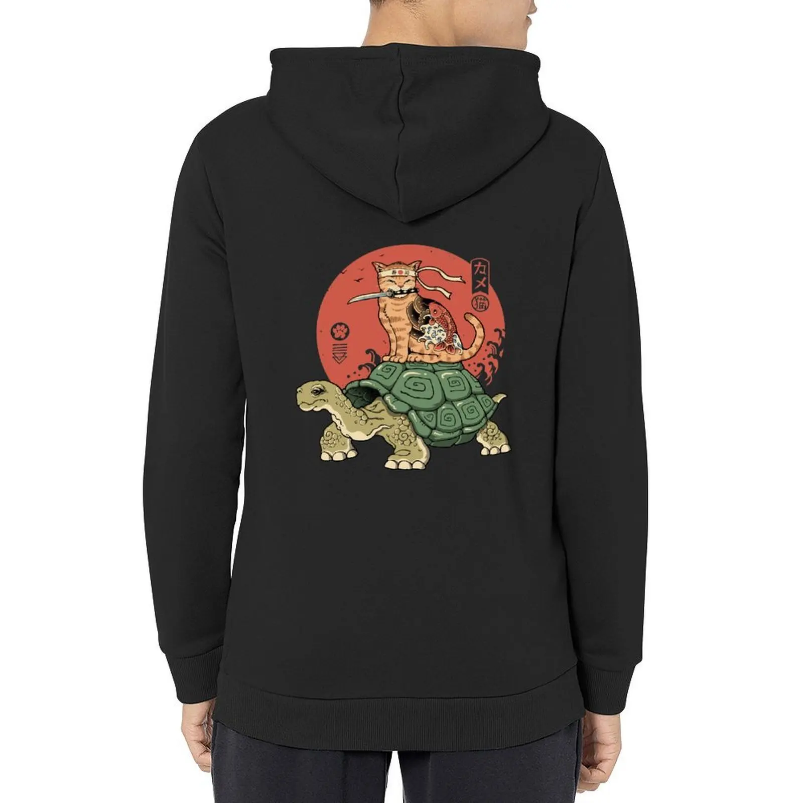 

Catana on Turtle Hoodie autumn new products men's clothing men's clothes men's sweat-shirt hoodie graphic