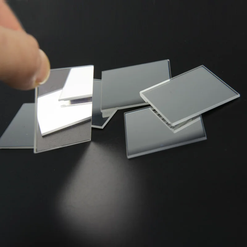 2pcs 35x35mm First Surface Mirror 1.1mm High Reflectivity 95% Front Surface Reflector for DIY Projector Scanner Optical System