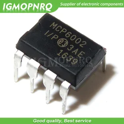 10pcs/lot MCP6002 MCP6002-I/P 1.8V 1MHz DIP8 dual operational amplifier 100% new original quality assurance