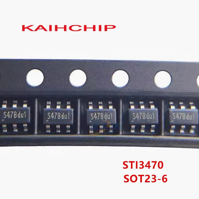 10-1000PCS STI3470 3470 Mark S47*** SOT23-6 2A 18V Synchronous Step-Down IC