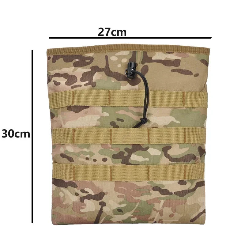 Tactical Airsoft Molle DUMP Drop Pouch Magazine Mag Tool Bag Recovery Multicam Camo Pouch Hunting Outdoor Accessories