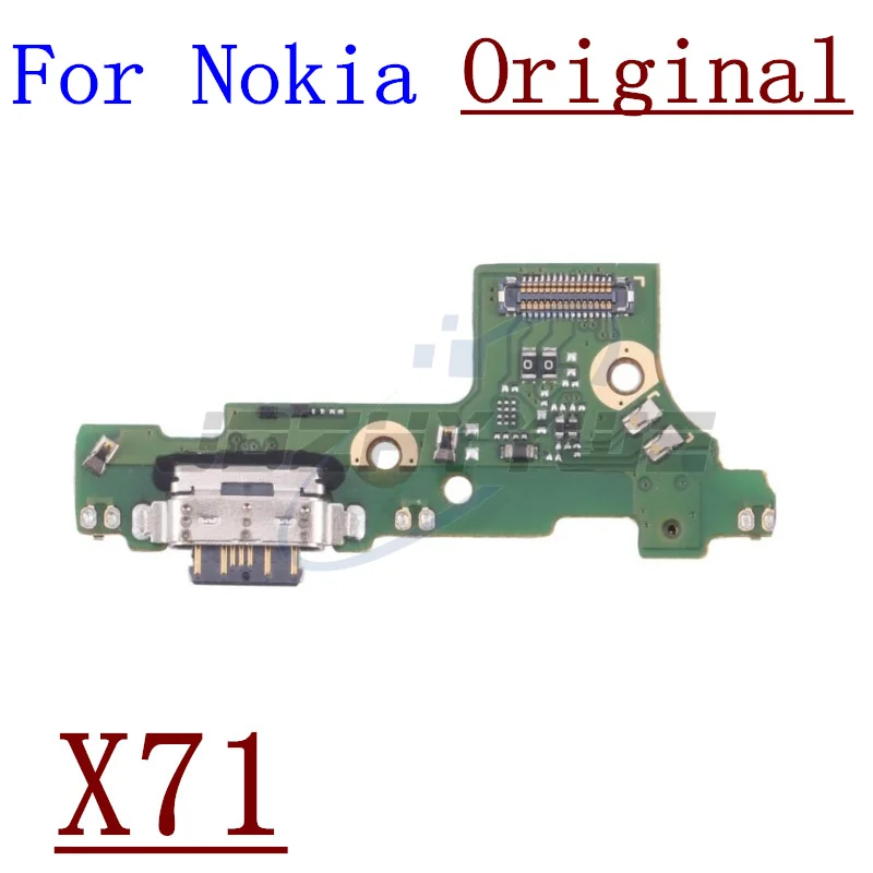 Original Power Charger Dock USB Charging Port Plug Board Flex Cable For Nokia 7 5.1 6.1 Plus 6.2 7.2 X5 X6 X7 X71 8.3