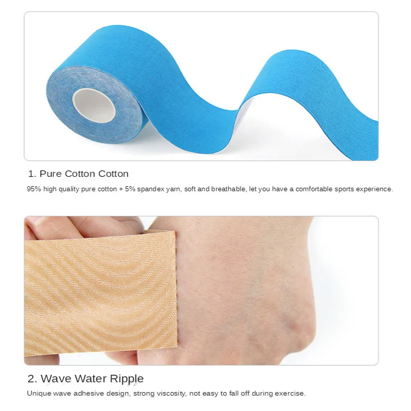 5M 페이스 리프팅 테이프, 얼굴 V 라인 및 목 눈 부위 리프팅을 위한 코튼 운동 테이프, 통기성, 방수 및 편안함