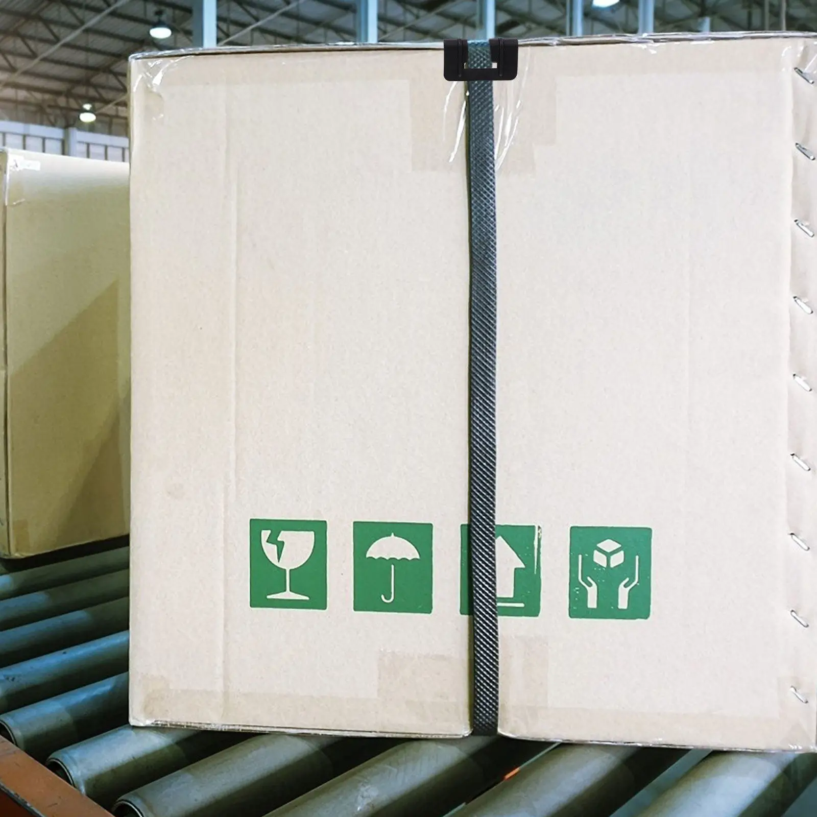 

100Pcs Load Protectors Plastic Corner Strap Protectors Pallet Guard Anti-Slip Corner Guards Pallet Protector