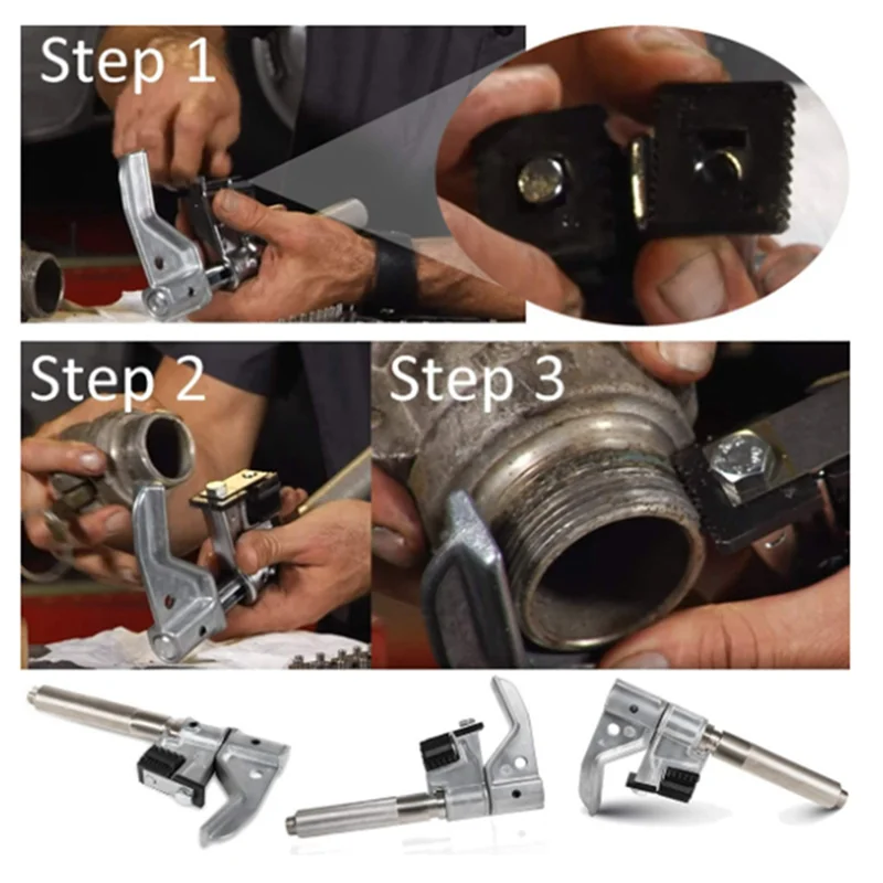 

-PQWN 1 Piece Thread Chaser Repair Tool For 1-1/4Inch To 5Inch O.D Outside Thread Chaser 7402