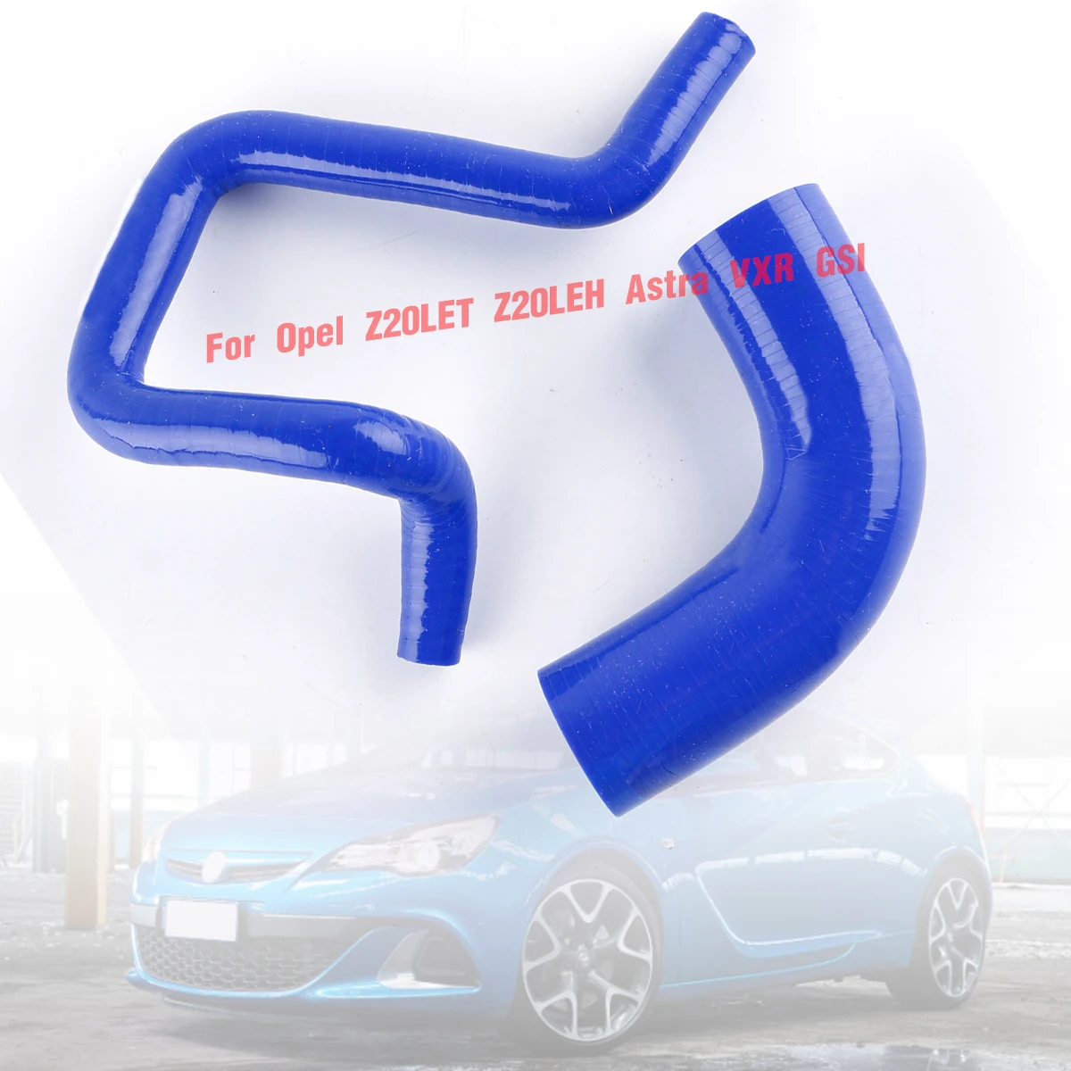 

2pcs Blue For Opel Z20LET Z20LEH Astra VXR GSI Car Silicone Crankcase Breather Hose Kit
