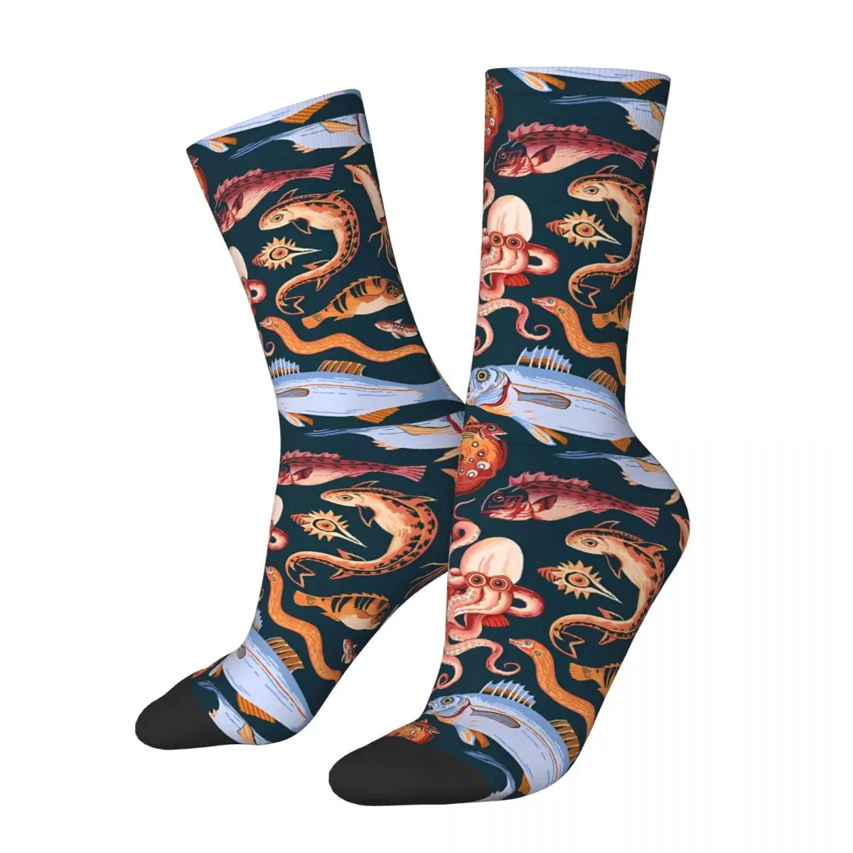 Pompeii Marine Halobios Sock Printed Man Polyester