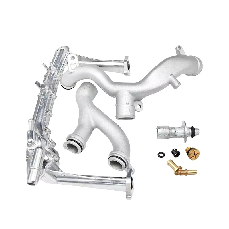 

Upgraded Metal Coolant Water Pipe System Kit LR090630 LR092992 LR122710 For Land Rover Jaguar XE XF XJ F-Type 3.0