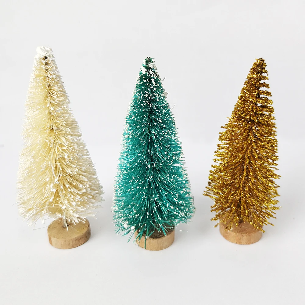 Mini Christmas Tree Figurines 3