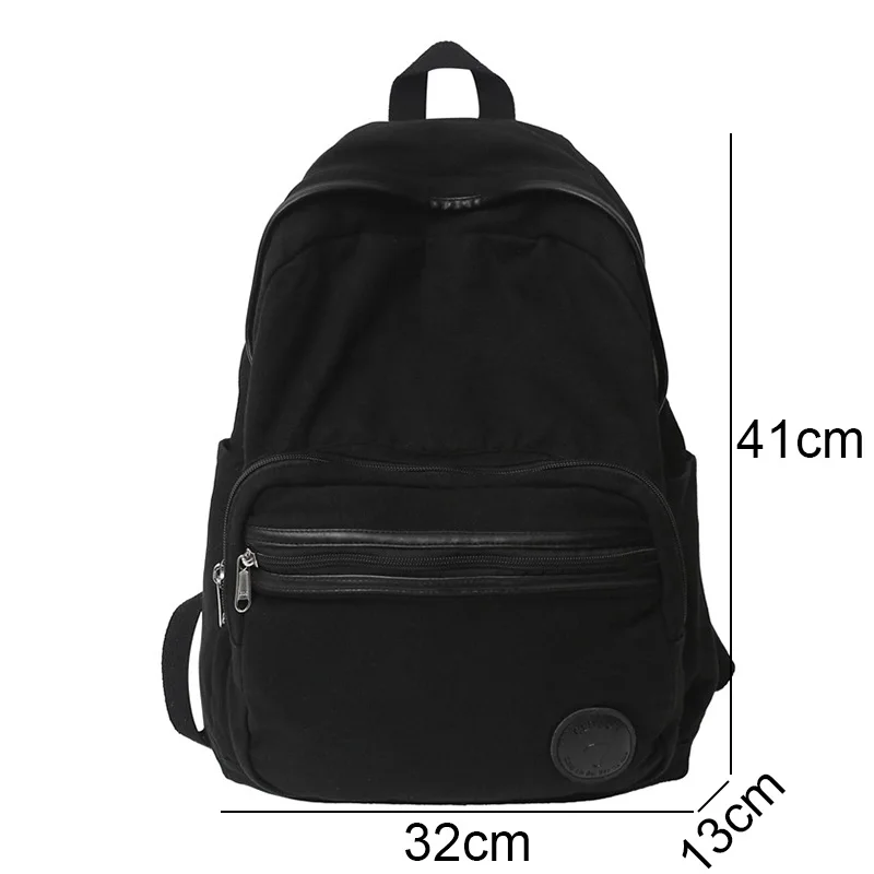 Zaino da College alla moda per Laptop in tela femminile Cool Lady borsa per libri Vintage nuove donne zaino per studenti carino borse da scuola per