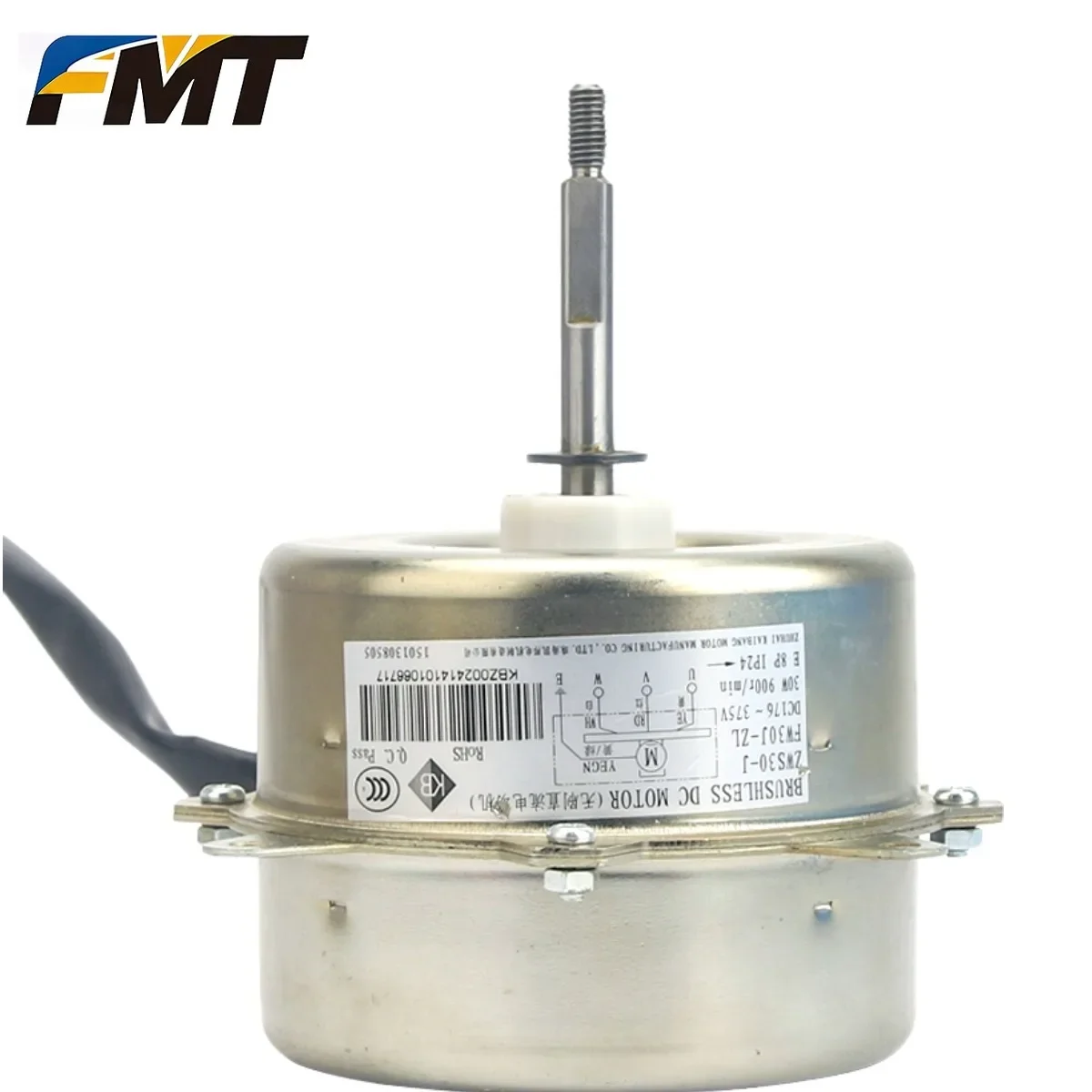 FMT.New For Gree variable frequency air conditioner DC brushless external motor FW30J-ZL fan motor ZWS30-J iron shell