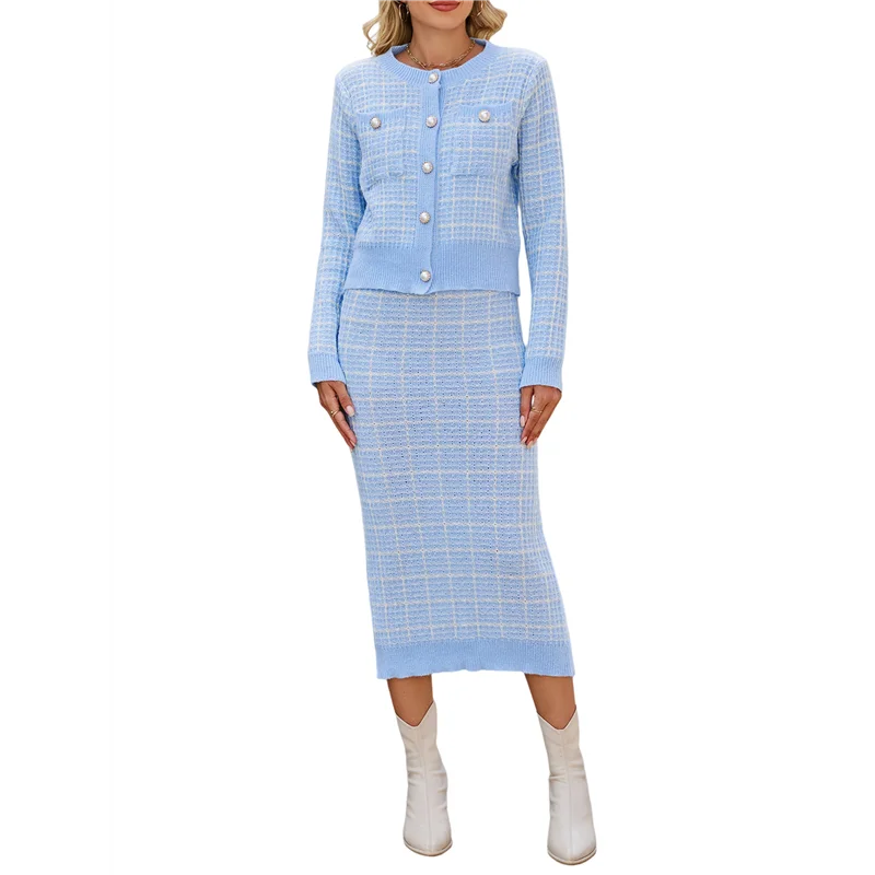 

FX-Women's Sweater Set Cardigan Autumn Casual Loose Going Out Casual Suit