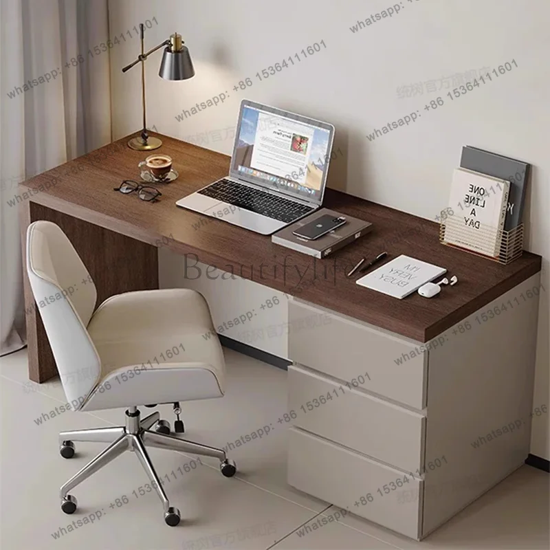 LD Luxury Modern Vanity Table Bedroom Makeup Mirror Storage Drawers Mobile Dressing Table Living Room Vestidores