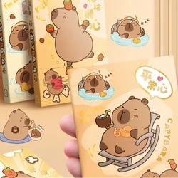 Thickening Capybara Notebook Business Notebook Cartoon Memo Notes A7 Pocket Notepad Portable INS Portable Mini Notebook Student