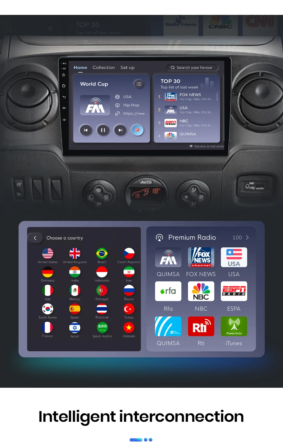 Junsun Autoradio für Renault Master Nissan NV400 Opel Movano 2010-2021 CarPlay Android Auto FM RDS DSP BT GPS Navi SWC HD IPS Touchscreen Plug & Play Multimedia-Player Freisprecheinrichtung Original-Autostil-Haupteinheit – Detail 12